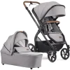 GESSLEIN Kombikinderwagen FX4 Life Mit Handbremse, Hellgrau Meliert / Sterne 5