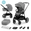 Kinderkraft Kombikinderwagen NEA 2 In 1 Platinum Gray 5