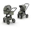 MOON Kinderwagen Resea Edition+ Moss Green/black Chrome 7